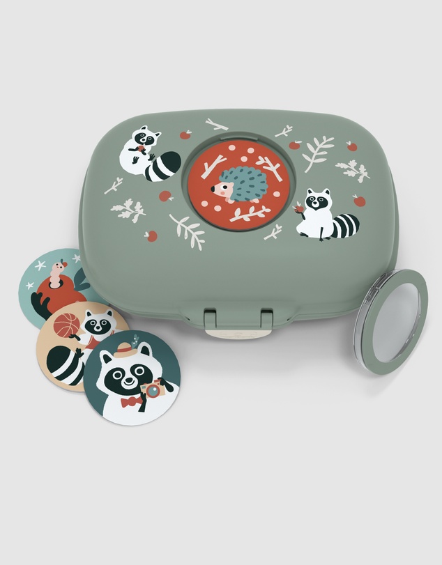 Monbento - Monbento Mb Gram Kids Snack Box - Raccoon