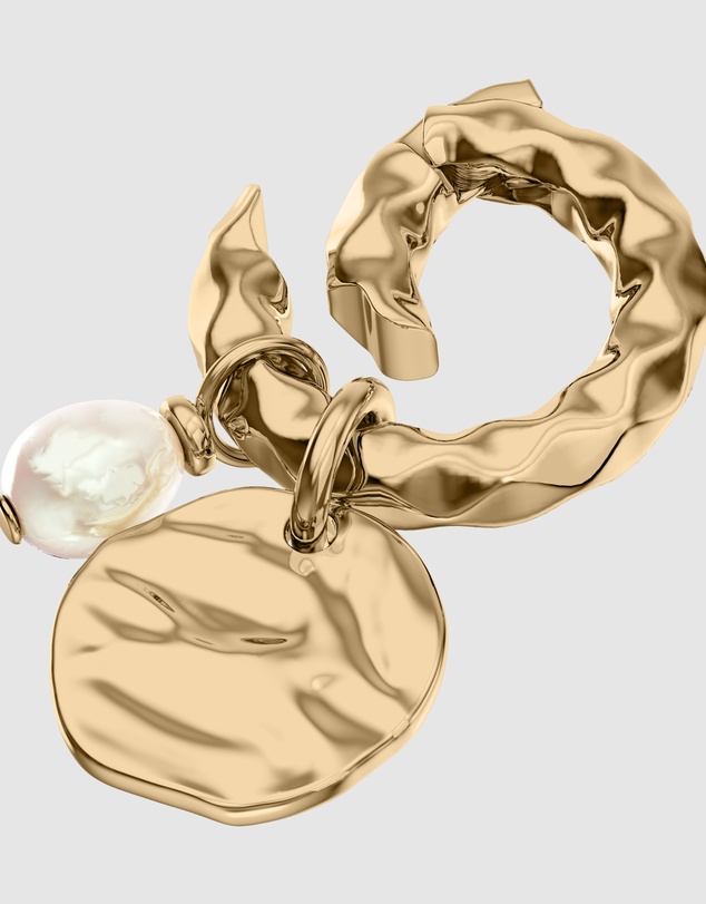 Skagen - Agnethe Pearl Gold Necklace