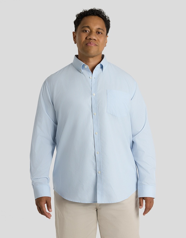 Johnny Bigg - Drake Relaxed Stripe Shirt