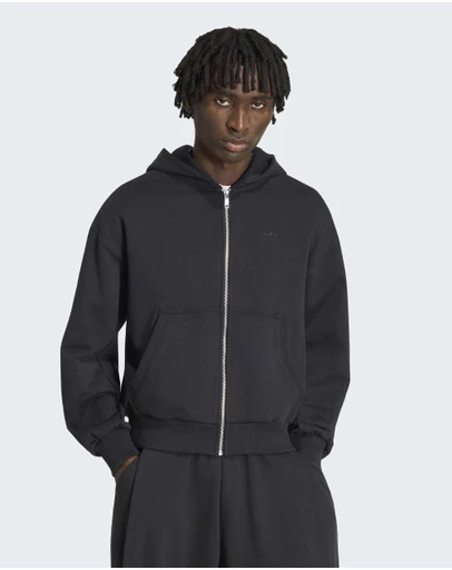 adidas Originals - PREMIUM ESSENTIALS CROPPED FULL ZIP Mens