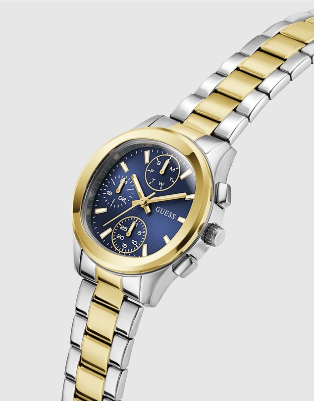 GUESS - GUESS Ladies 2-Tone Multifunction Watch