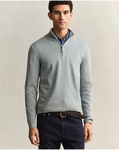 Gant - Classic Cotton Half Zip