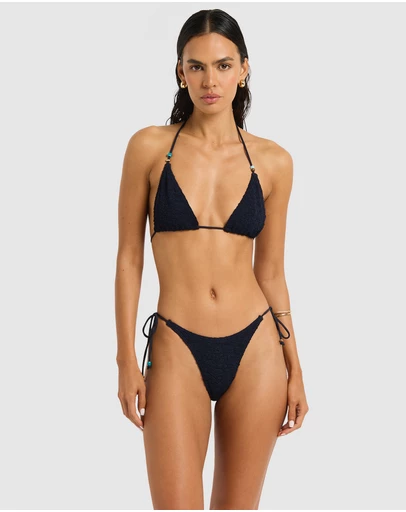 Bond-Eye Swimwear - Beaded Tie Side Vista Briefs
