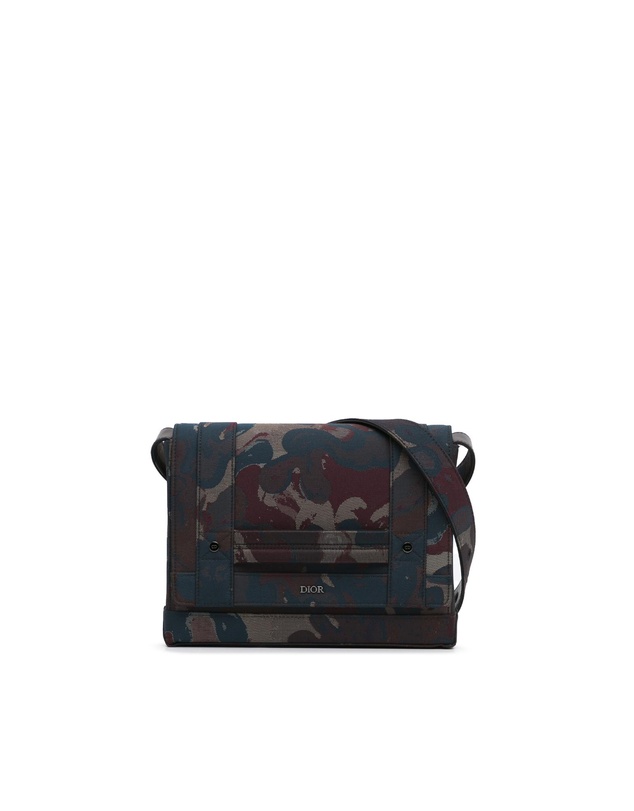 Pre-Loved by Azura Reborn - Pre-Loved dior Lock Bag Camo Jacquard