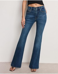 Good American - Good Legs Flare Jeans
