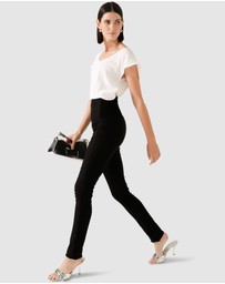 SACHA DRAKE - Skinny High Waisted Pants