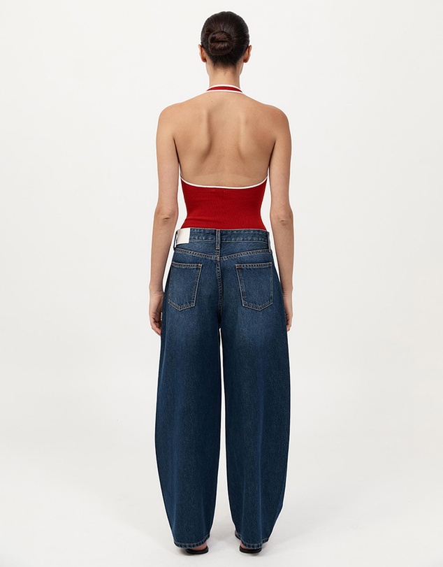 St. Agni - Mid Rise Balloon Jeans