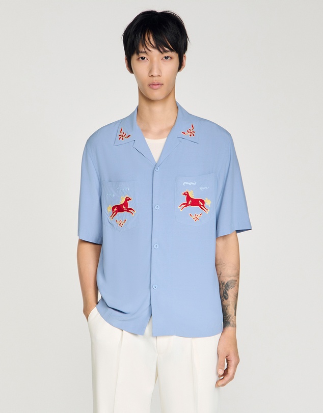 Sandro - Horse Shirt SS Shirt