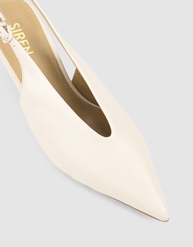 Siren - Fly Point Toe Slingbacks