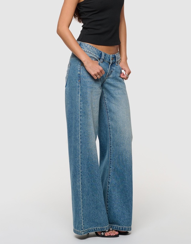 Abrand - Cassidy Rcy Wide Jeans
