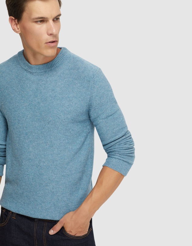 Oxford - Leon Crew Neck Wool Rich Knit