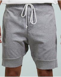 Surrounded By Ghosts - The Larimar French Terry Track Shorts