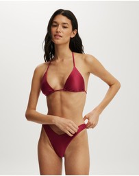 Cotton On Body - Dip Front High Side Brazilian Bikini Bottom