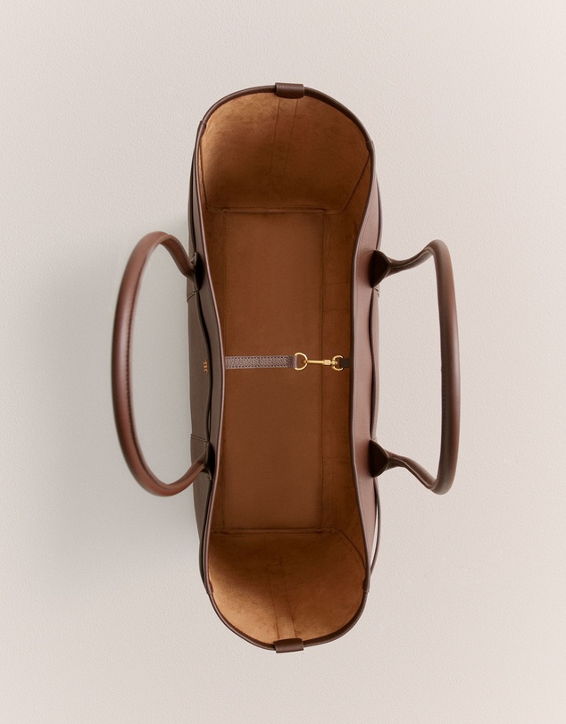 Trenery - Kalin Leather Tote in Chocolate