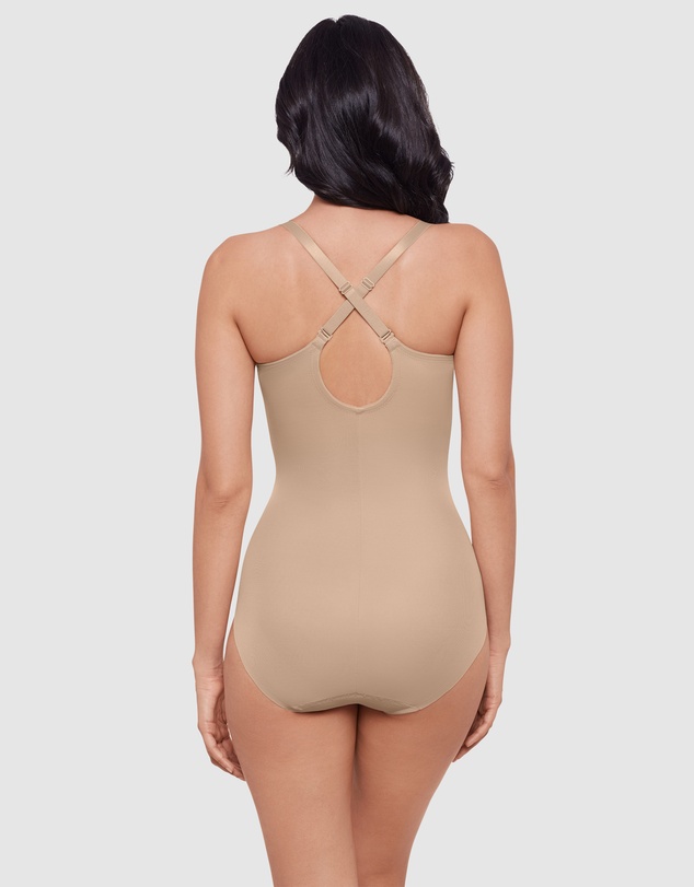 Miraclesuit Shapewear - Sexy Sheer Shaping Underwired Padded Bodysuit