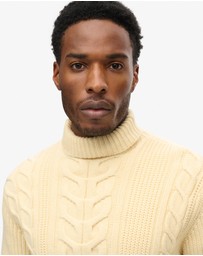 Superdry - Merchant Cable Roll Neck