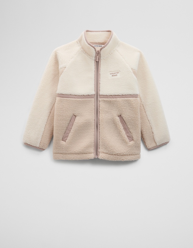 Country Road - Sherpa Zip Through