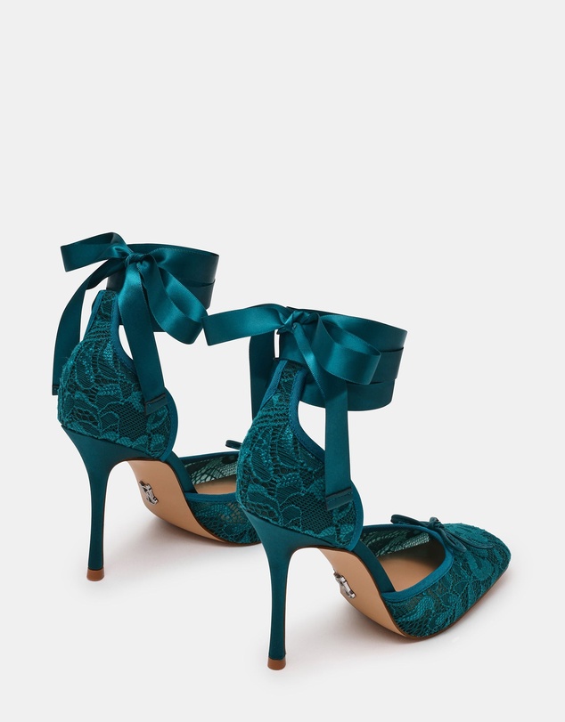 Steve Madden - Larina teal lace