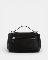 GUESS - Evie Top Handle Flap Bag