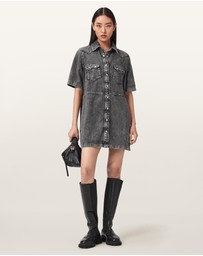 AllSaints - Rock Denim Dress
