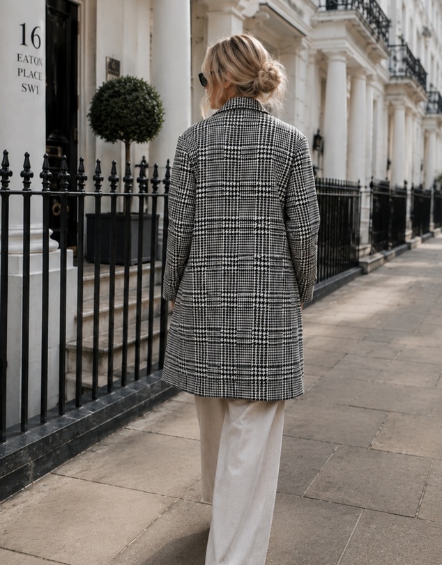 Esther & Co - Polaris Coat - Print