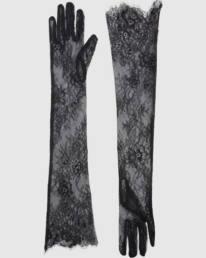 High Heel Jungle - Chantilly Lace Gloves