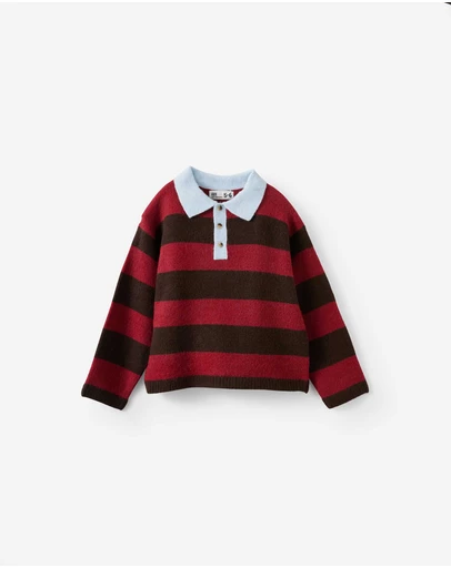 Cotton On Kids - Rugby Knit Polo