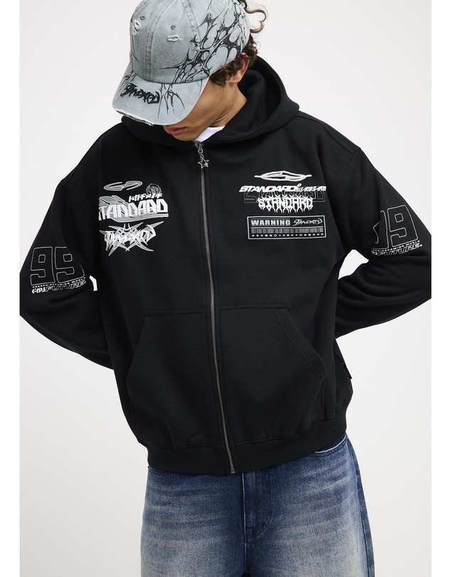 Standard - Stacked Zip Hoodie