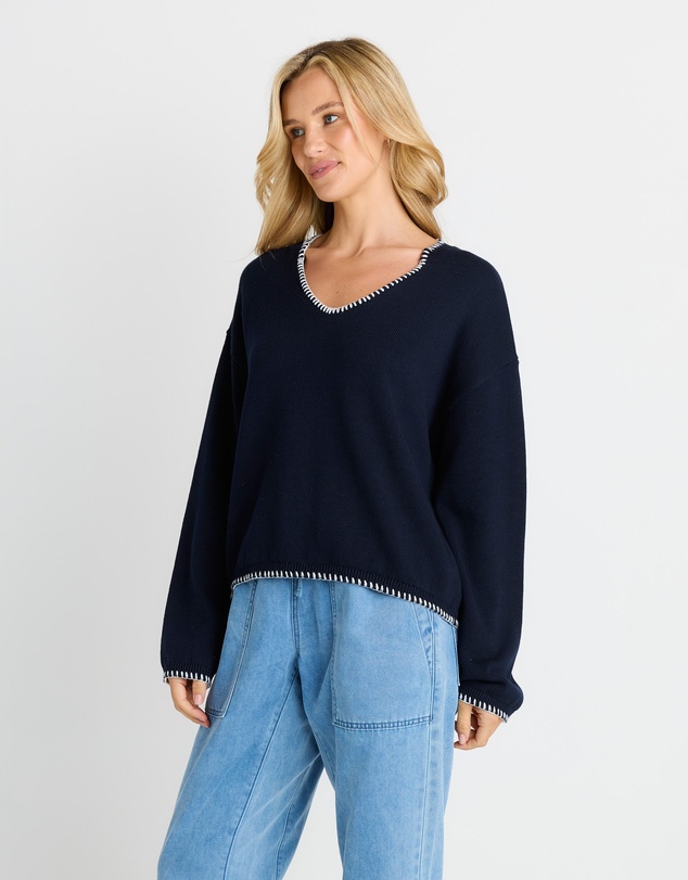 Betty Basics - Ascot Stitch Sweater