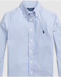 Polo Ralph Lauren - Slim Fit Logo Shirt - Teens