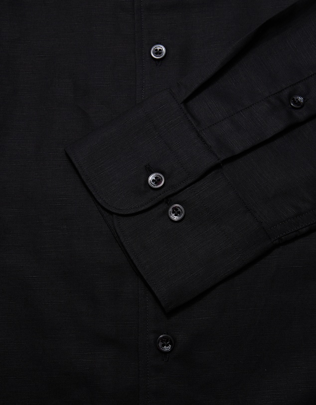 Calibre - Refined Cotton Linen Shirt Black