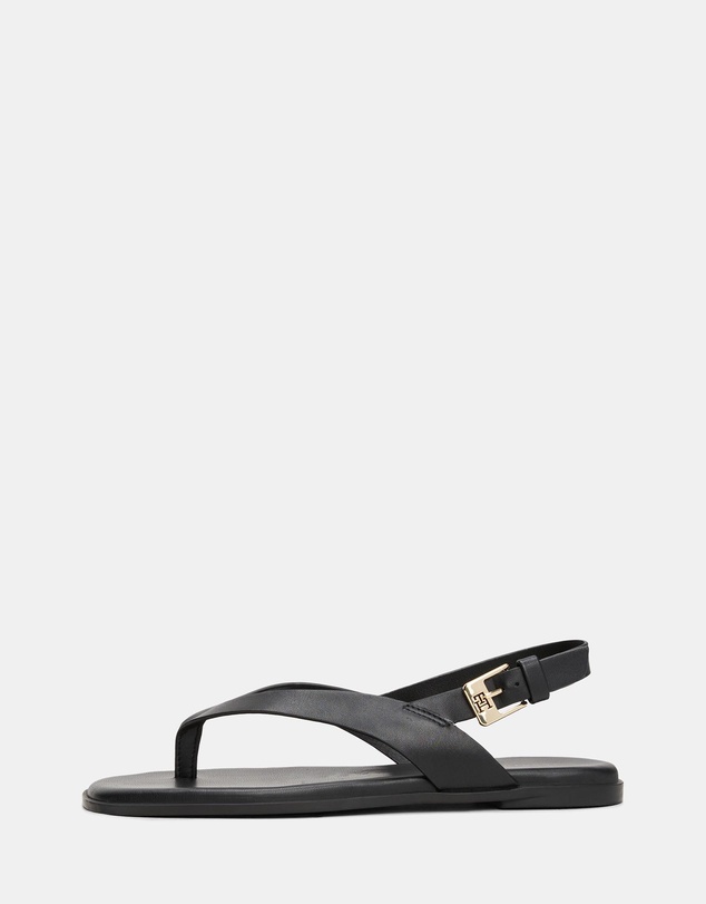 Tommy Hilfiger - Leather Color-Blocked Square Toe Sandals - Women's