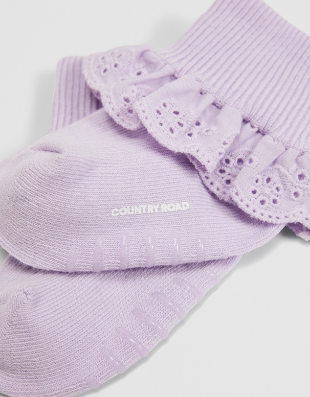 Country Road - Rib Frill Sock