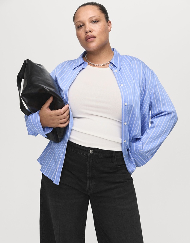 M.N.G - High-Waisted Wide-Leg Jeans