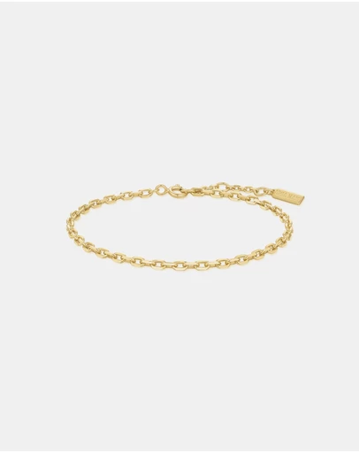 Ania Haie - Ania Haie Gold Paper Clip Chain Bracelet