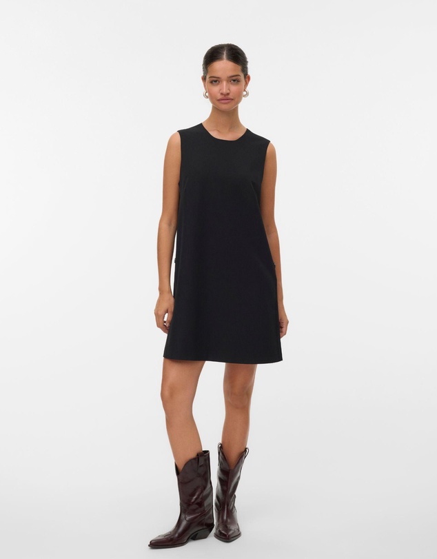 Vero Moda - Fame Buttoned Mini Dress