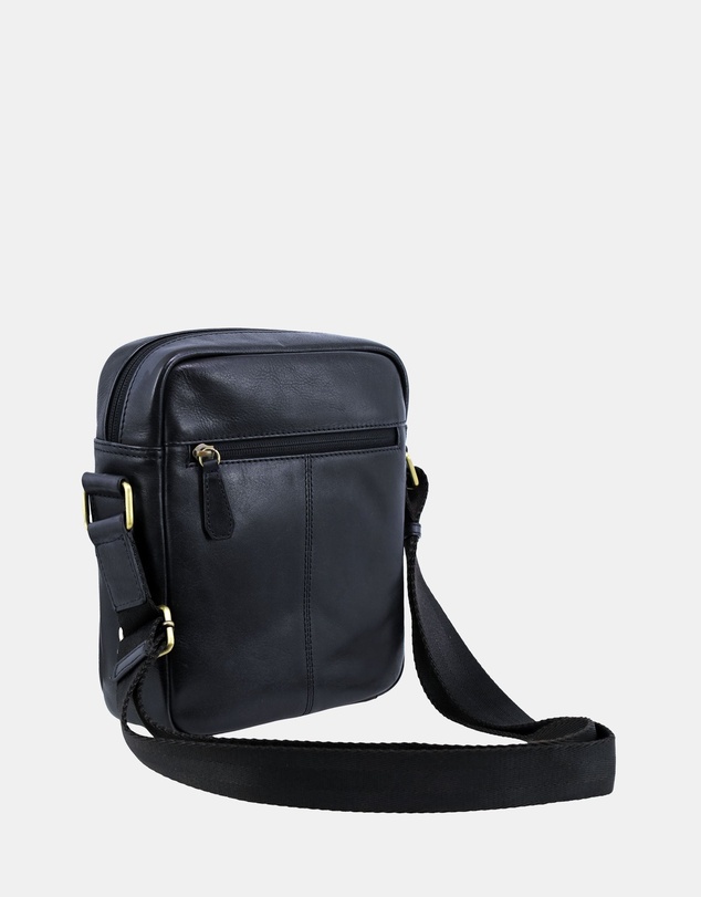 Pierre Cardin - Pierre Cardin Men's Leather Versatile Crossbody Bag