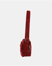 Pierre Cardin - Pierre Cardin Nylon Anti-Theft Cross Body Bag