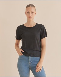 Amelius - Coogee Linen Crew Neck Tee