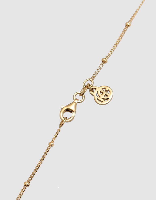 Haze & Glory - ICONIC EXCLUSIVE - Necklace Vintage Sapphire Coin 925 Sterling Silver Gold-Plated