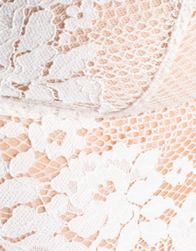 Passionata - Nina Unpadded Triangle Cup Longline Lace Bralette