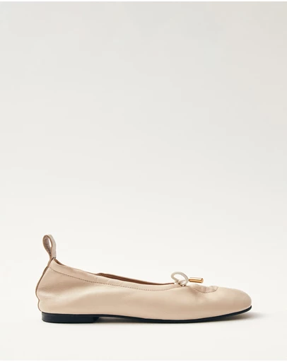 Alohas - Rosalind Leather Ballet Flats - Women's