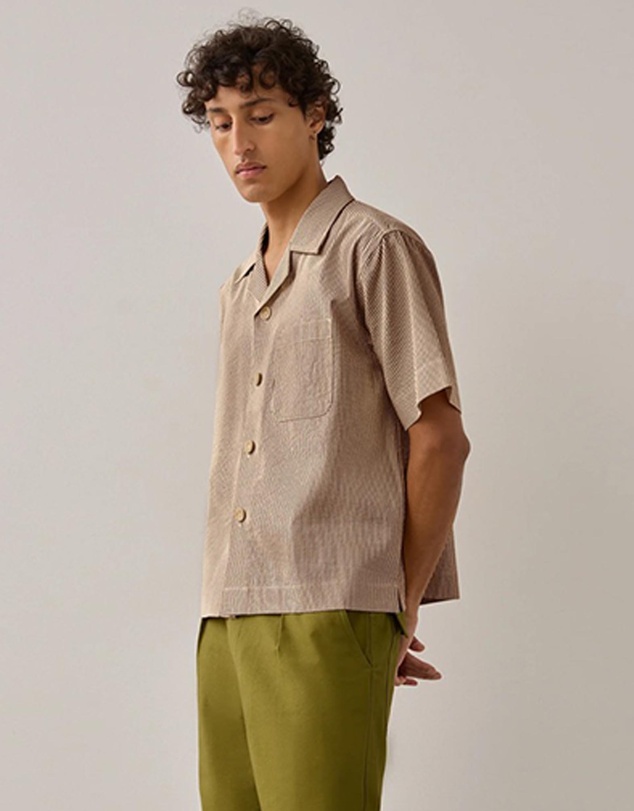 Charlton  - Japanese Seersucker SS Shirt