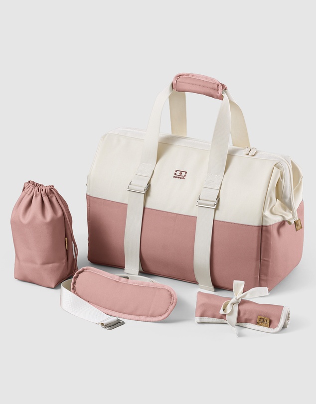 Monbento - Monbento Escape - The XXL Insulated Bag For All Your Outings - Pink Moka