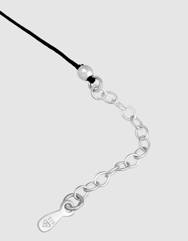 Elli Jewelry - Black Zirconia Drop Choker Necklace