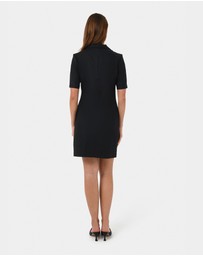 Forcast - Nia Button Linen Dress