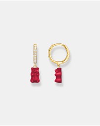 THOMAS SABO - HARIBO Red Bear Hoop Single Earring