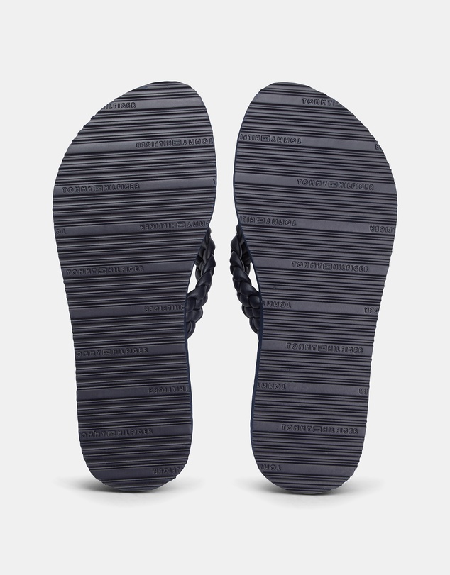 Tommy Hilfiger - Riri TH Wedge Cornrow Beach Sandals - Women's