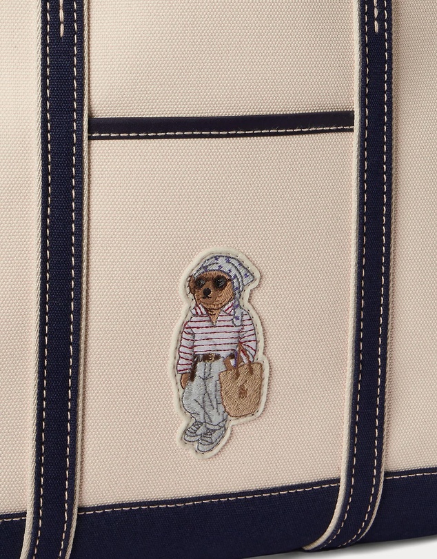 Polo Ralph Lauren - Polo Bear Canvas Small Shopper Tote