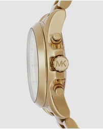 Michael Kors - Bradshaw Gold-Tone Chronograph Watch